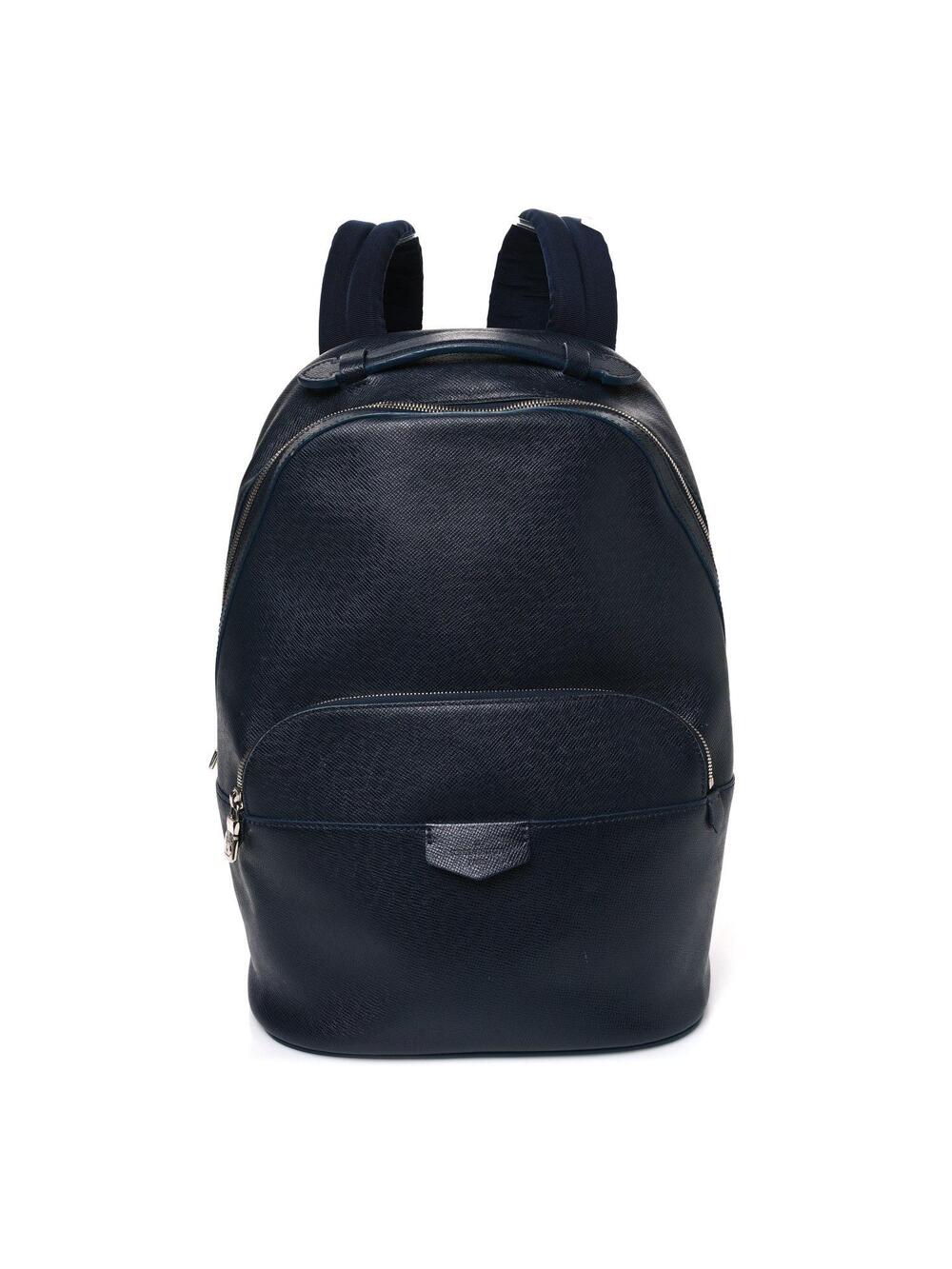 Louis Vuitton Taiga Anton Backpack Blue #273536L15B